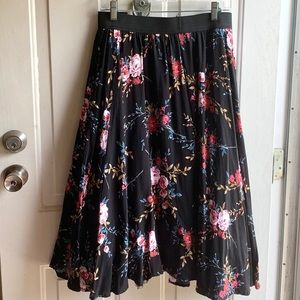 Torrid Spring Floral A-Line Skirt
